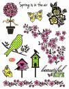 Viva Decor Stempel Frühling