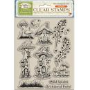 WTK217 Stamperia Hidden Grove Clear Stamps Mushrooms