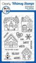 Whimsy Clear Stamps Set Gingerbread Greetings