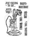Woodware Clear Magic Vintage Phone #FRS756