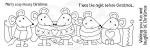 Woodware Clear Stamp Mousy Christmas FRS372