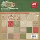 My Mind Eye´s 12x12 Paper Pack Brown Paper Packages