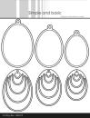 Simple and Basic Easter Eggs Cutting Dies SBD212